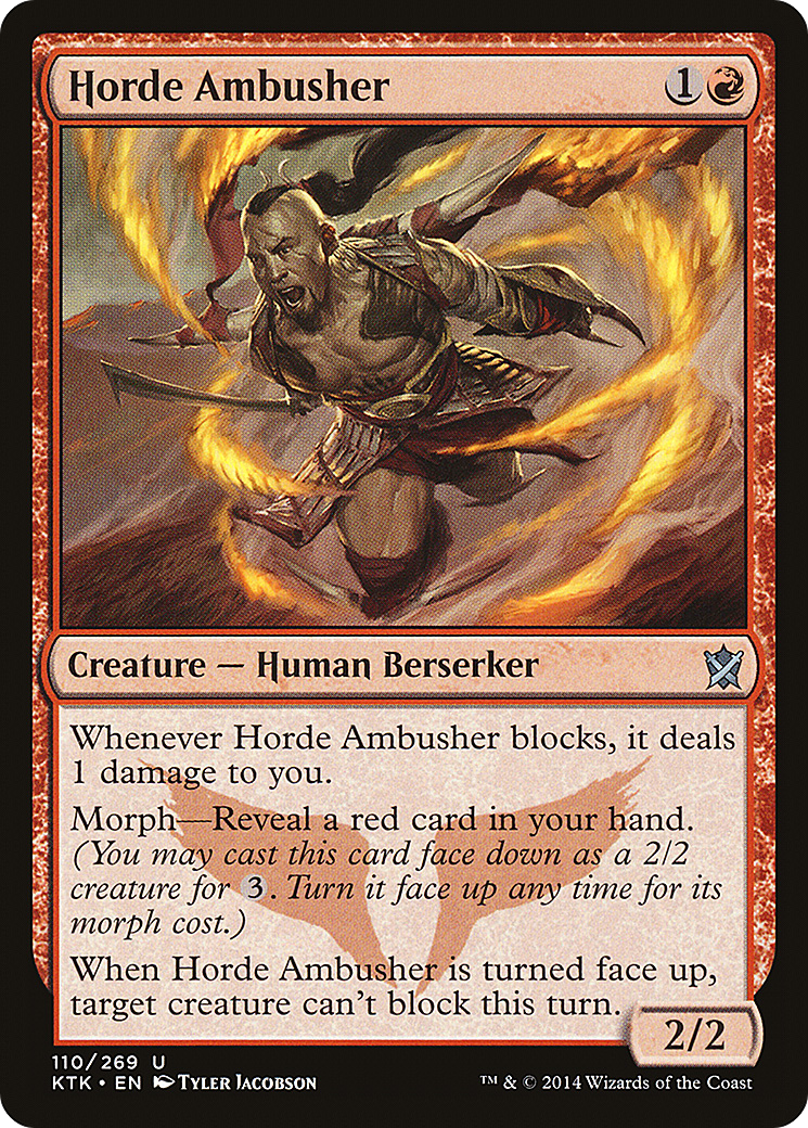 Horde Ambusher [Khans of Tarkir]-1