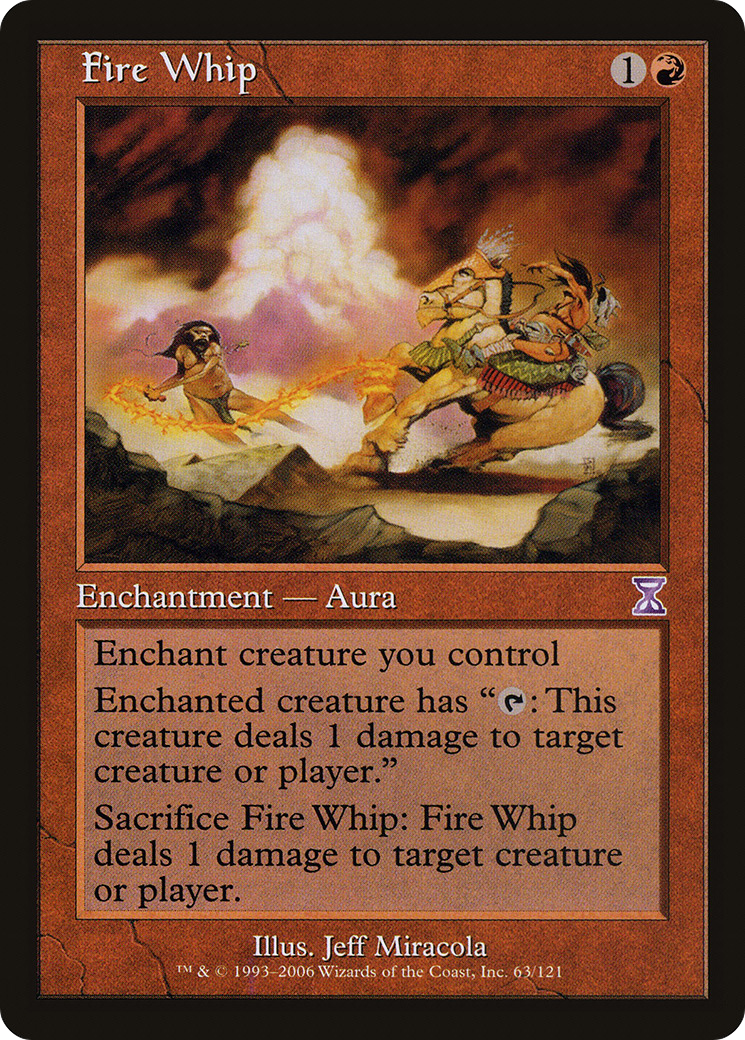 Fire Whip [Time Spiral Timeshifted]-1