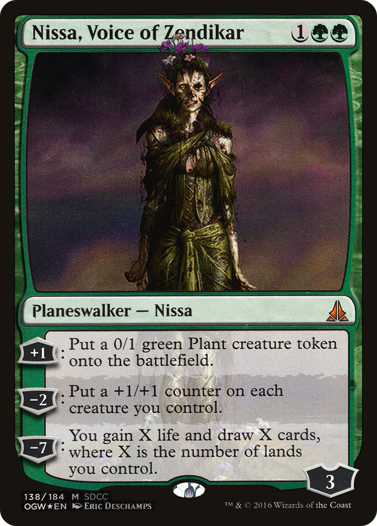 Nissa, Voice of Zendikar [San Diego Comic-Con 2016]-1