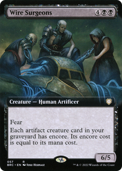 Wire Surgeons (Extended Art) (BRC-057) - The Brothers' War Commander: (Extended Art)-1