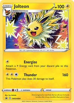 Jolteon (SWSH094) [Sword & Shield: Black Star Promos]-1