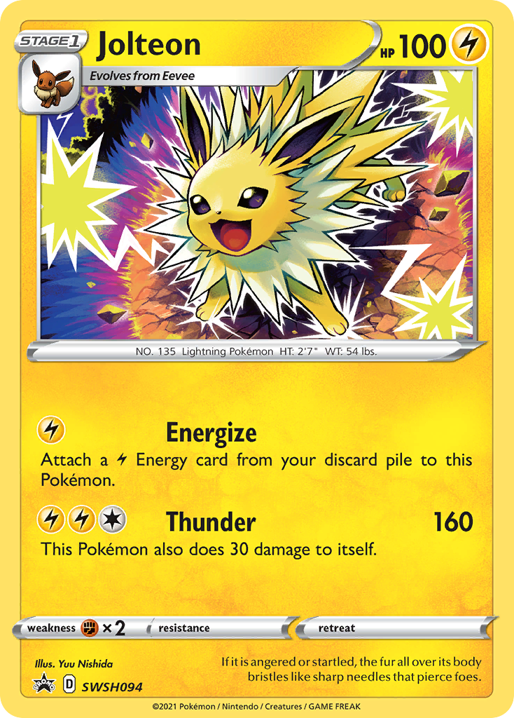 Jolteon (SWSH094) [Sword & Shield: Black Star Promos]-1