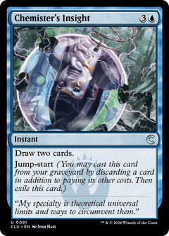 Chemister's Insight [Ravnica: Clue Edition]-1