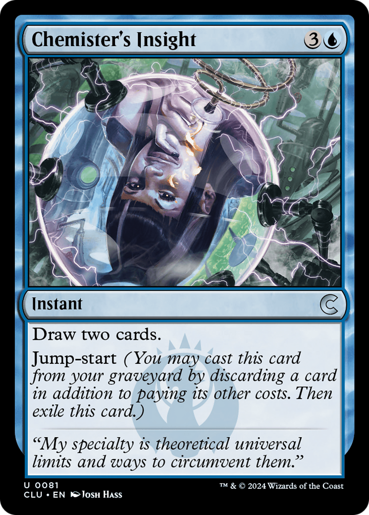 Chemister's Insight [Ravnica: Clue Edition]-1