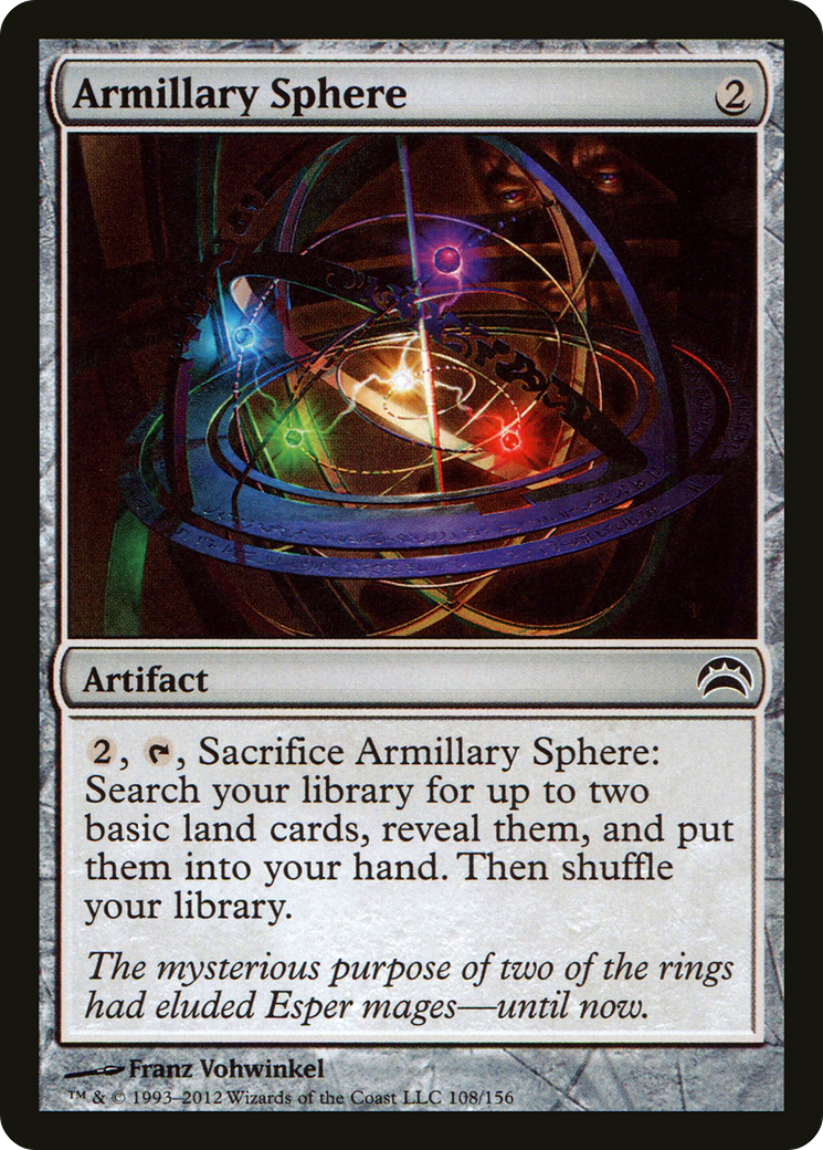Armillary Sphere (PC2-108) - Planechase 2012-1