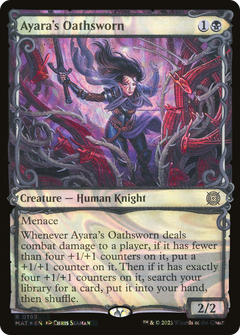 Ayara's Oathsworn (Showcase Halo Foil) [March of the Machine: The Aftermath]-1
