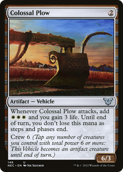 Colossal Plow [Kamigawa: Neon Dynasty Commander]-1