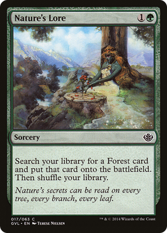Nature's Lore (Garruk vs. Liliana) [Duel Decks Anthology]-1