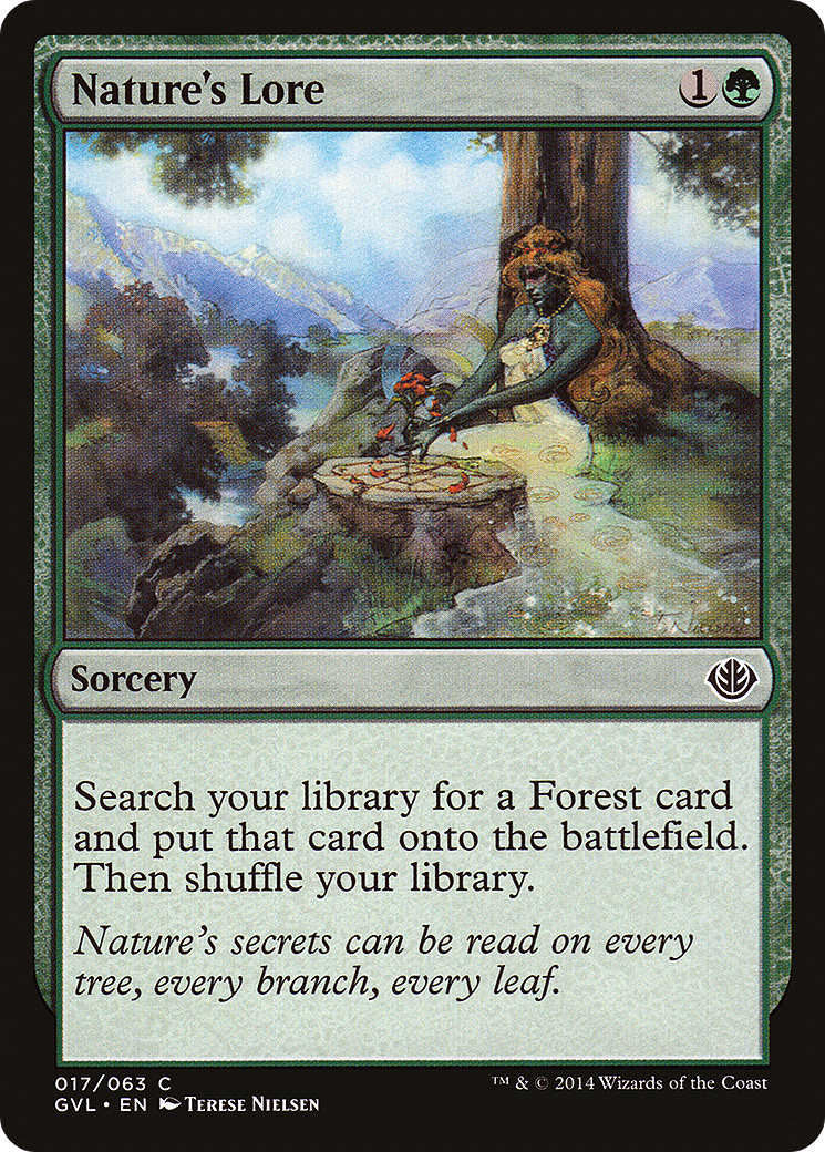 Nature's Lore (Garruk vs. Liliana) [Duel Decks Anthology]-1