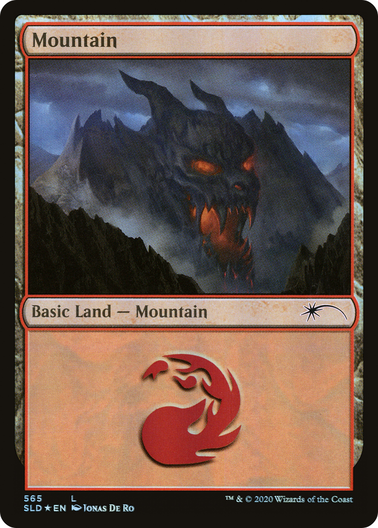 Mountain (Develish) (565) [Secret Lair Drop Promos]-1