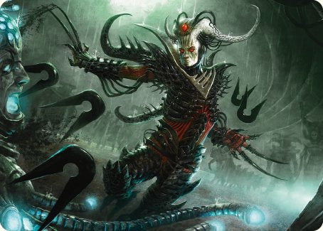 Vraan, Executioner Thane Art Card [Phyrexia: All Will Be One Art Series]-1