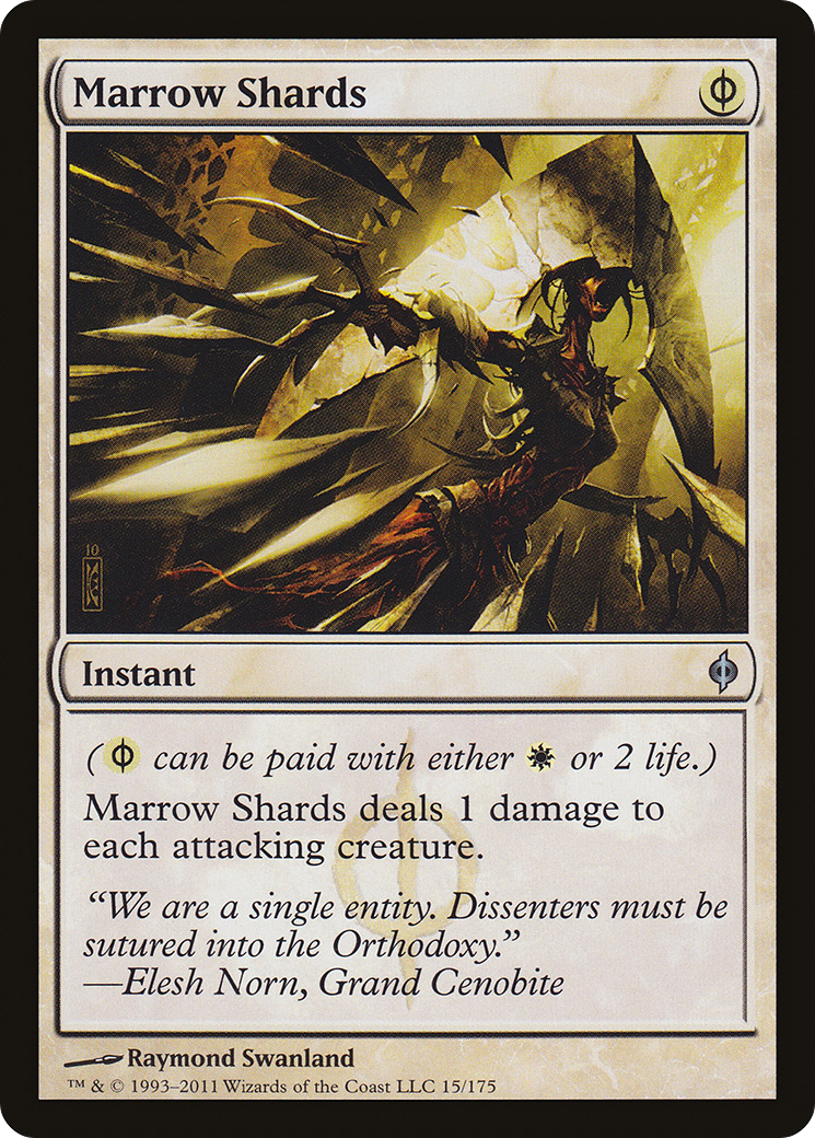Marrow Shards [New Phyrexia]-1