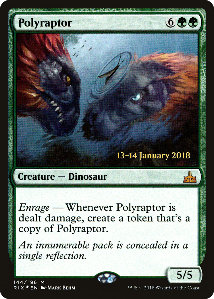 Polyraptor [Rivals of Ixalan Prerelease Promos]-1