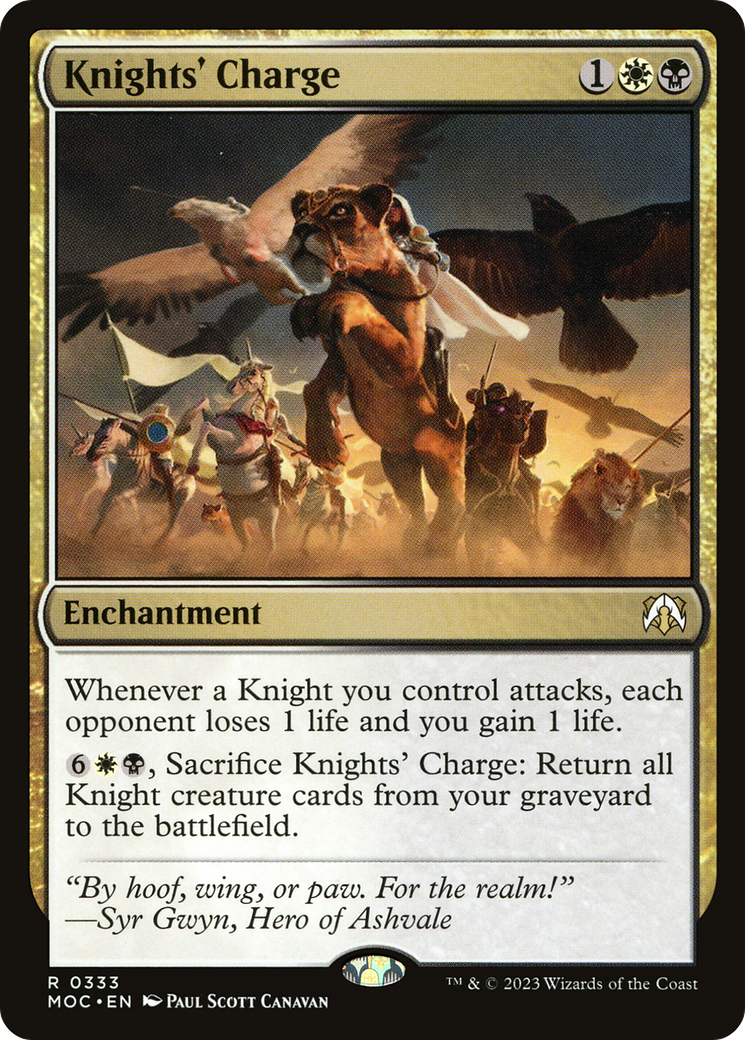 Knights' Charge [March of the Machine Commander]-1