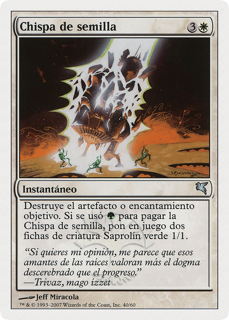 Seed Spark (Spanish) - "Chispa de semilla" (PSAL-J40) - Salvat 2005 Foil-1