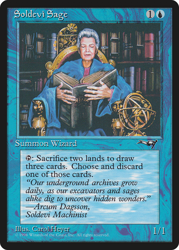 Soldevi Sage (Standing) [Alliances]
