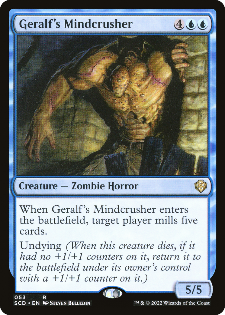 Geralf's Mindcrusher [Starter Commander Decks]-1