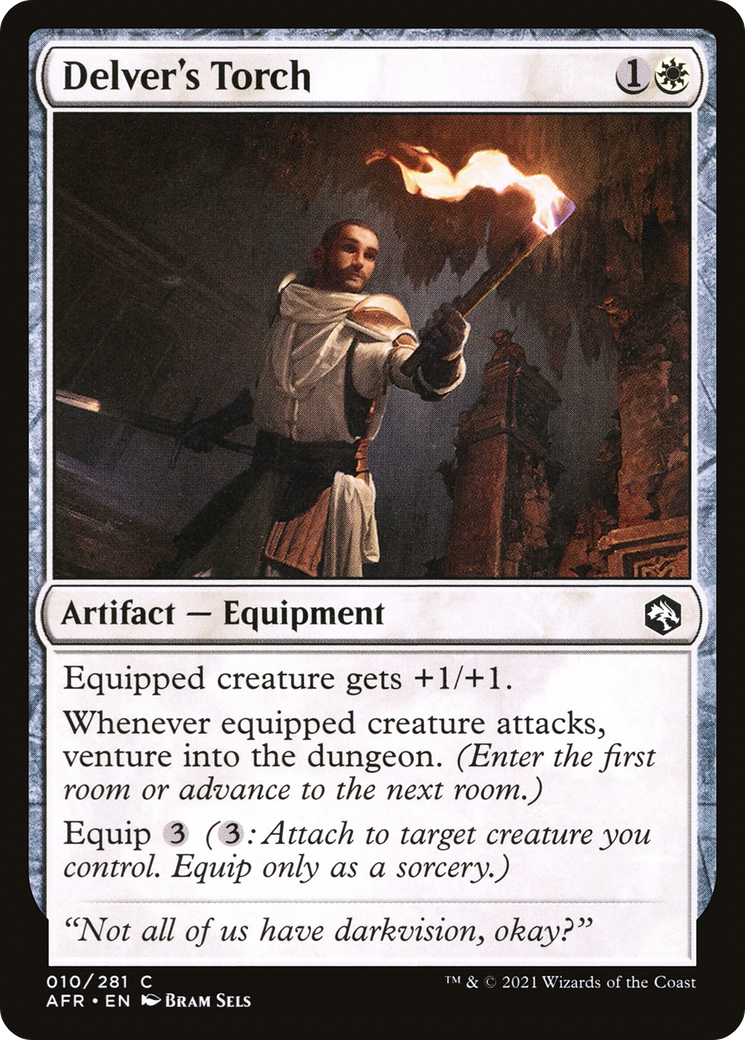 Delver's Torch [Dungeons & Dragons: Adventures in the Forgotten Realms]-1