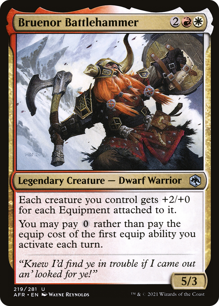 Bruenor Battlehammer [Dungeons & Dragons: Adventures in the Forgotten Realms]-1