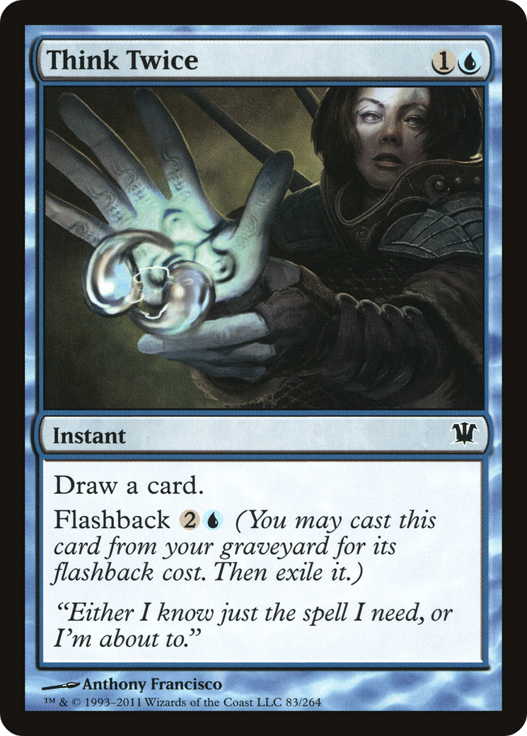 Think Twice [Innistrad]-1