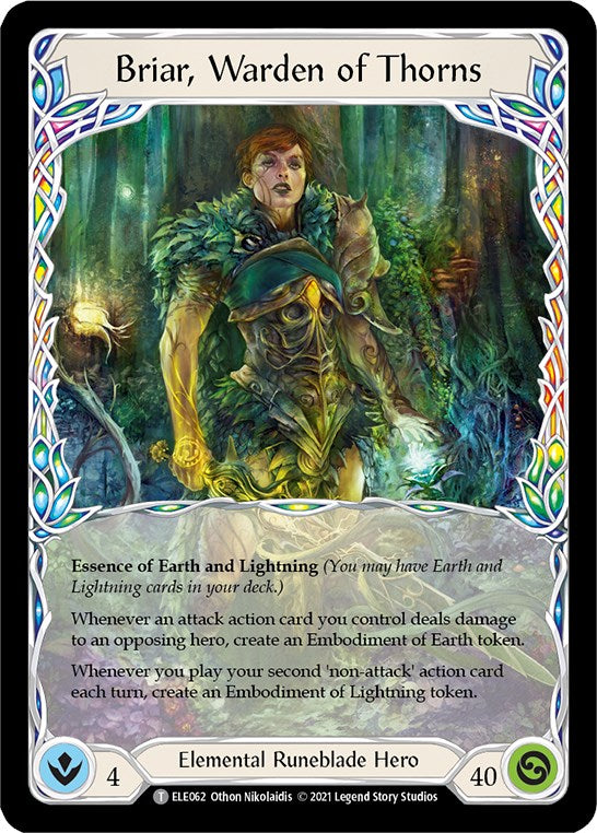 Briar, Warden of Thorns // Briar [ELE062 // ELE063] (Tales of Aria Unlimited)-1