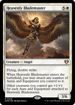 Heavenly Blademaster [Commander Masters]-1