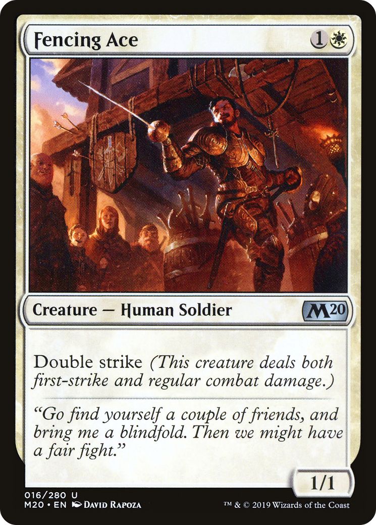 Fencing Ace [Core Set 2020]-1