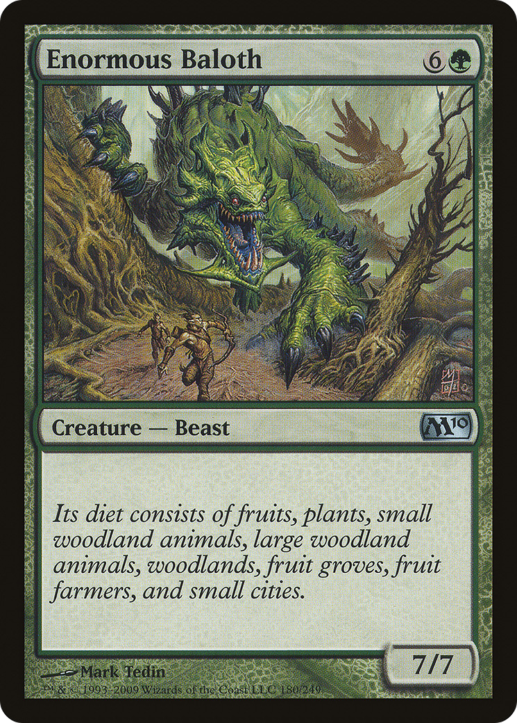 Enormous Baloth [Magic 2010]-1