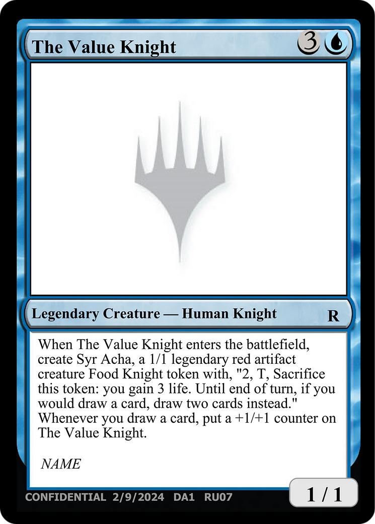 The Value Knight (UNK-RU07A) - Unknown Event-1