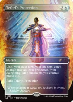 Teferi's Protection (1691) (Rainbow Foil) [Secret Lair Drop Series]-1
