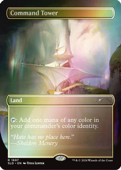Command Tower (1697) (Rainbow Foil) [Secret Lair Drop Series]-1