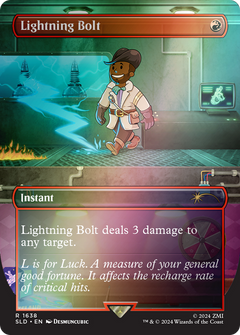 Lightning Bolt (1638) (Rainbow Foil) [Secret Lair Drop Series]-1