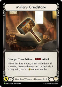 Miller's Grindstone [LGS240] (Promo)  Rainbow Foil-1