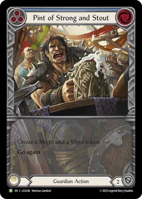 Pint of Strong and Stout [LGS246] (Promo)  Rainbow Foil-1