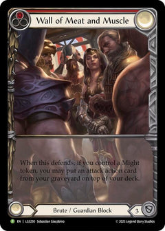 Wall of Meat and Muscle [LGS250] (Promo)  Rainbow Foil-1