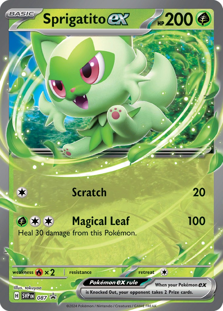 Sprigatito ex (087) [Scarlet & Violet: Black Star Promos]-1