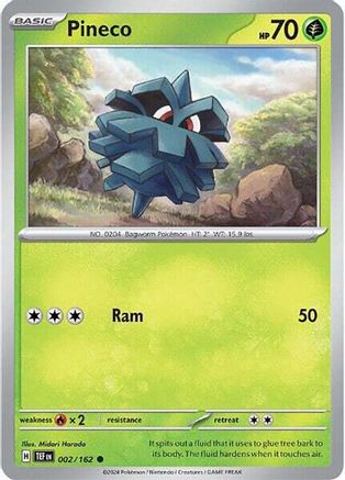 Pineco (002/162) [Scarlet & Violet: Temporal Forces]-1