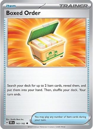 Boxed Order (143/162) [Scarlet & Violet: Temporal Forces]-1