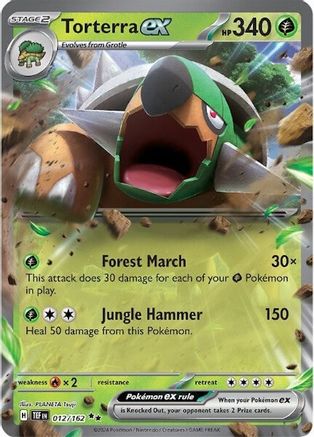 Torterra ex (012/162) [Scarlet & Violet: Temporal Forces]-1