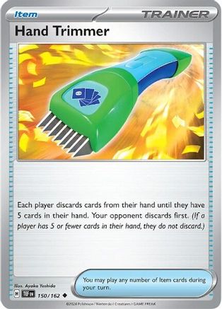 Hand Trimmer (150/162) [Scarlet & Violet: Temporal Forces]-1