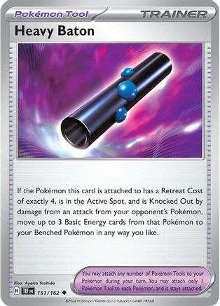 Heavy Baton (151/162) [Scarlet & Violet: Temporal Forces]-1