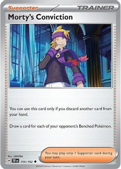 Morty's Conviction (155/162) [Scarlet & Violet: Temporal Forces]-1