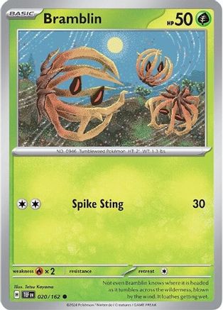 Bramblin (020/162) [Scarlet & Violet: Temporal Forces]-1