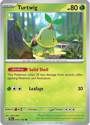 Turtwig (010/162) [Scarlet & Violet: Temporal Forces]-1