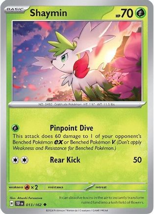Shaymin (013/162) [Scarlet & Violet: Temporal Forces]-1