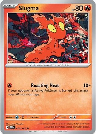 Slugma (028/162) [Scarlet & Violet: Temporal Forces]-1