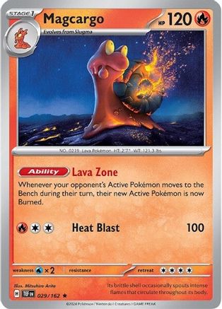 Magcargo (029/162) [Scarlet & Violet: Temporal Forces]-1