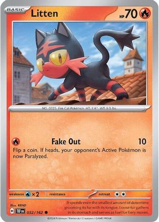 Litten (032/162) [Scarlet & Violet: Temporal Forces]-1