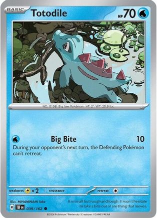 Totodile (039/162) [Scarlet & Violet: Temporal Forces]-1