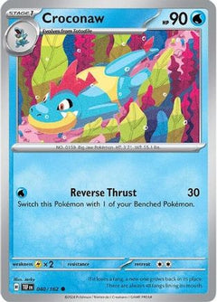 Croconaw (040/162) [Scarlet & Violet: Temporal Forces]-1